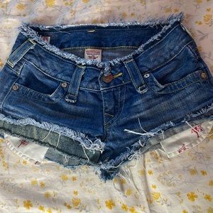 True Religion Vintage Denim Short